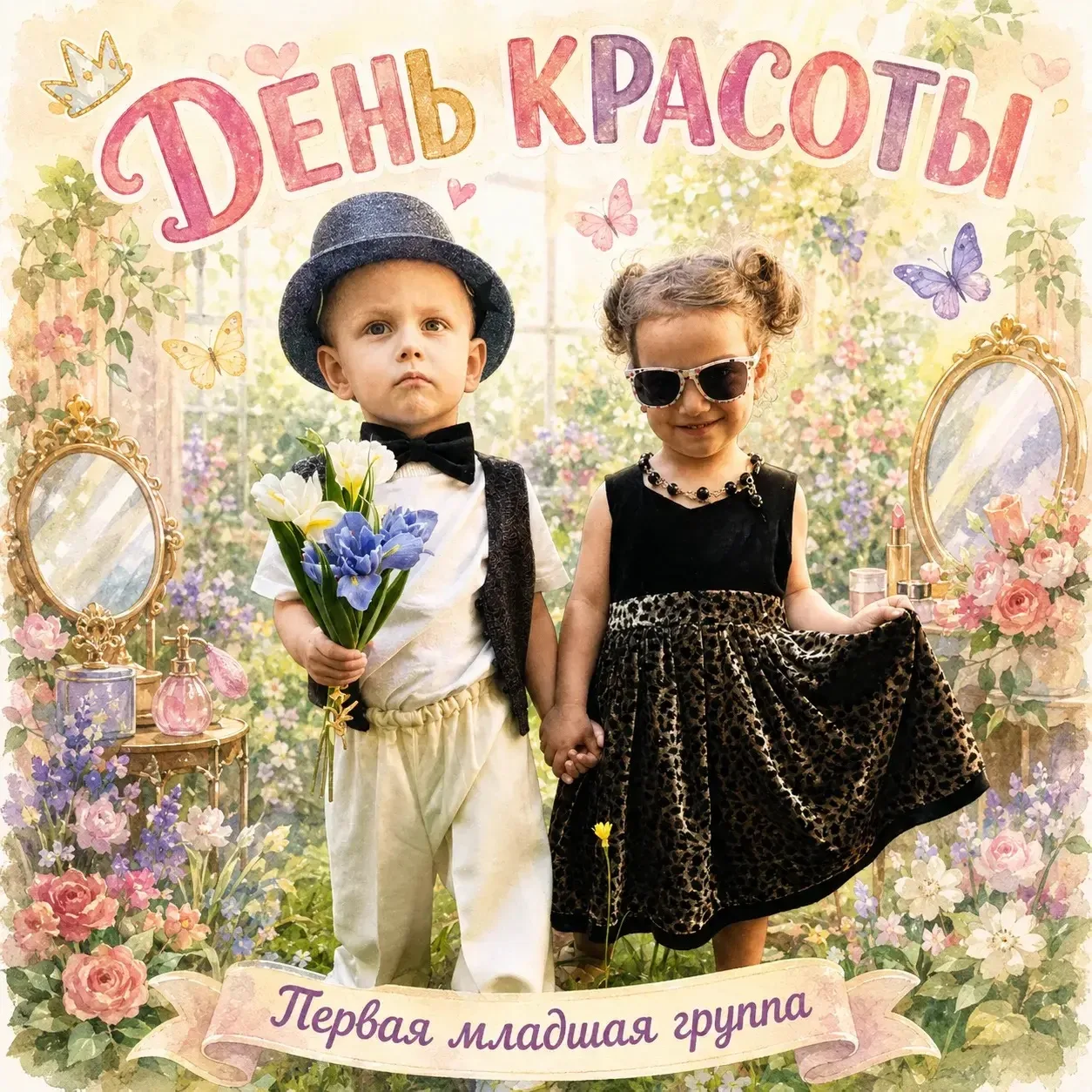 🌸 День красоты в первой младшей группе 🌸