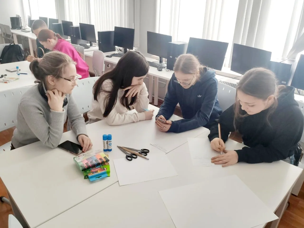 👩‍🏫Ученики 9 классов посетили профпробы в Московском городском педагогическом университете  👨‍🎓Наши 