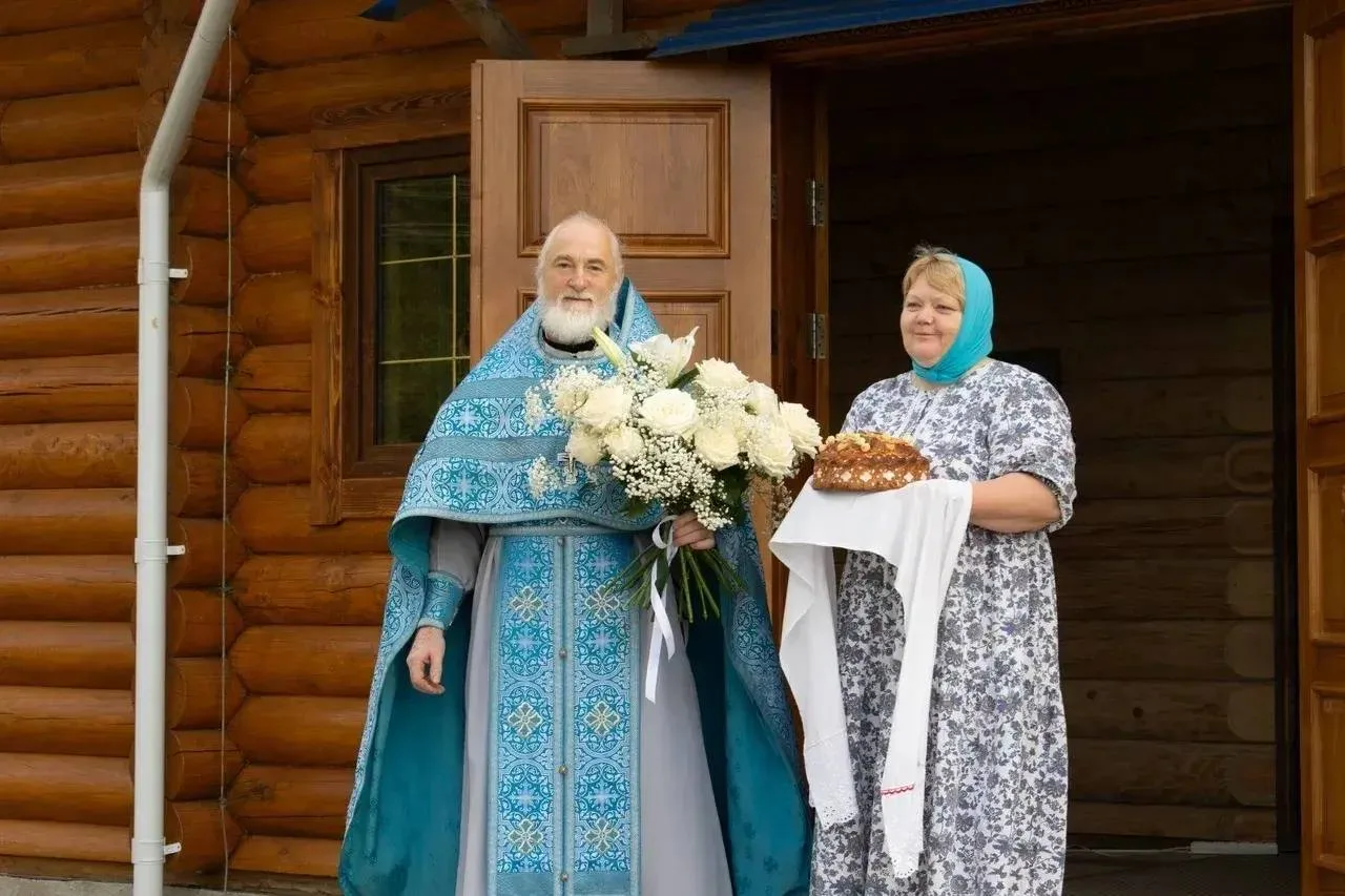 ⛪️В великолукской деревне Русаново открылся новый храм в честь иконы Божией Матери «Все...