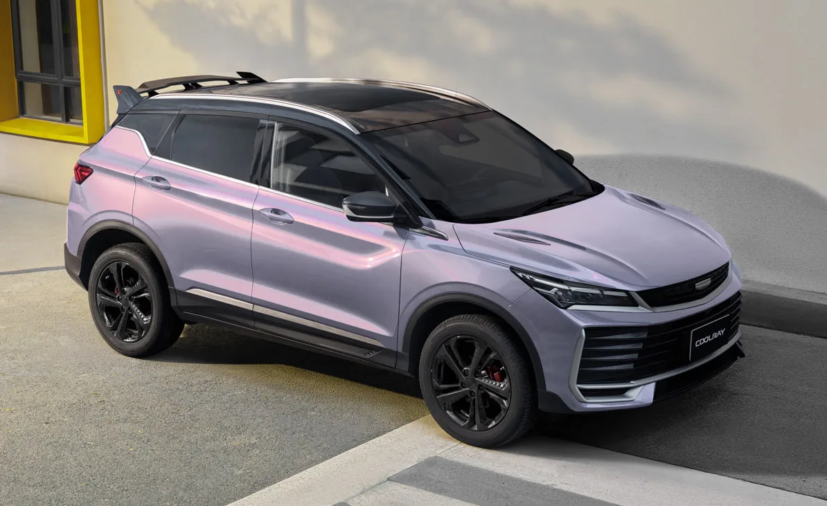 Geely объявила цену обновленного Coolray для России   Кроссовер вернется на рынок в комплектации «Эк