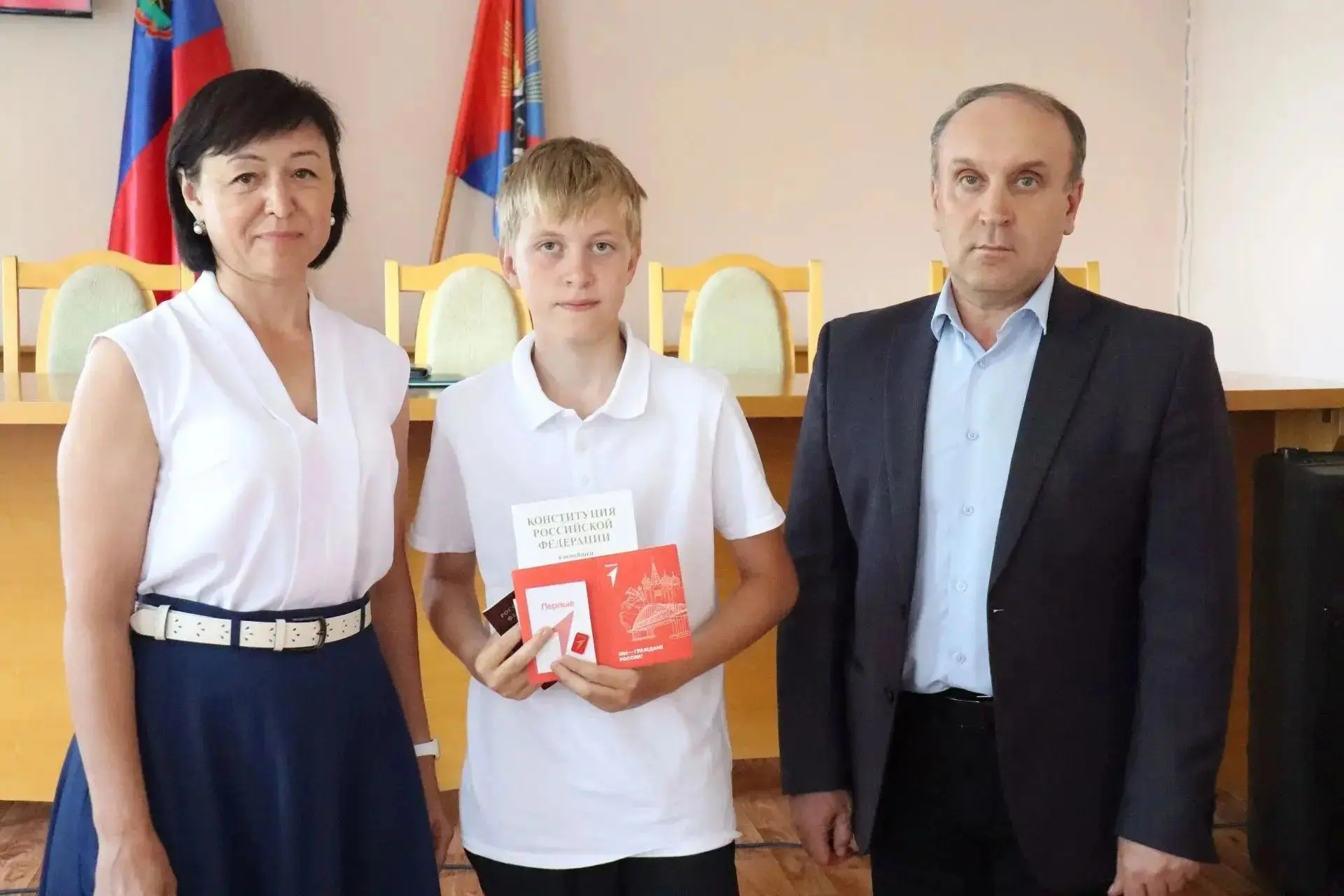 Сегодня, в рамках проекта Движения Первых «Мы – граждане России!», совместно с председателем Совета 