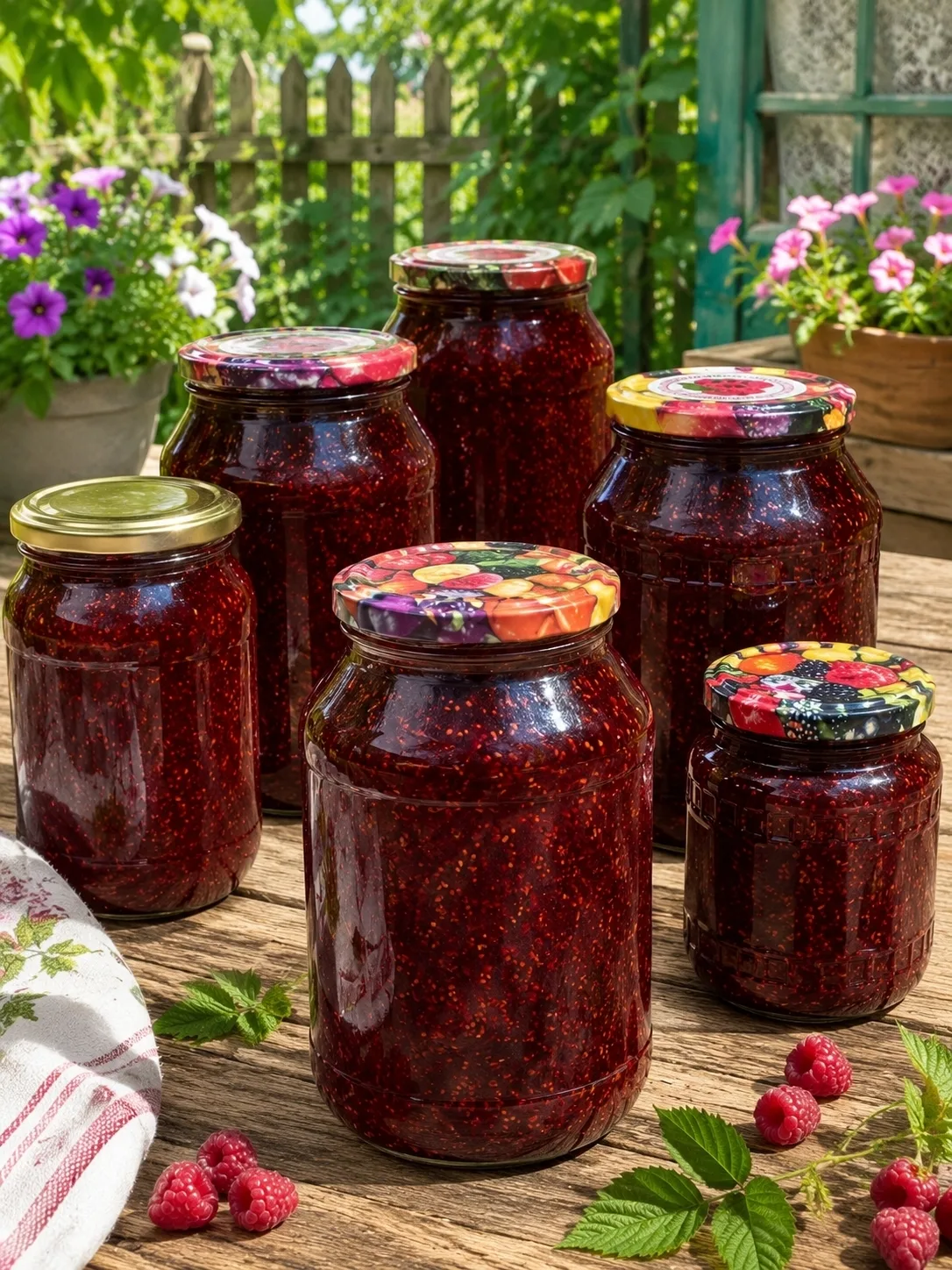💗МАЛИНОВОЕ ВАРЕНЬЕ «5 МИНУТ» — СОХРАНЯЕТ ВКУС ЛЕТА И ГОТОВИТСЯ МГНОВЕННО!