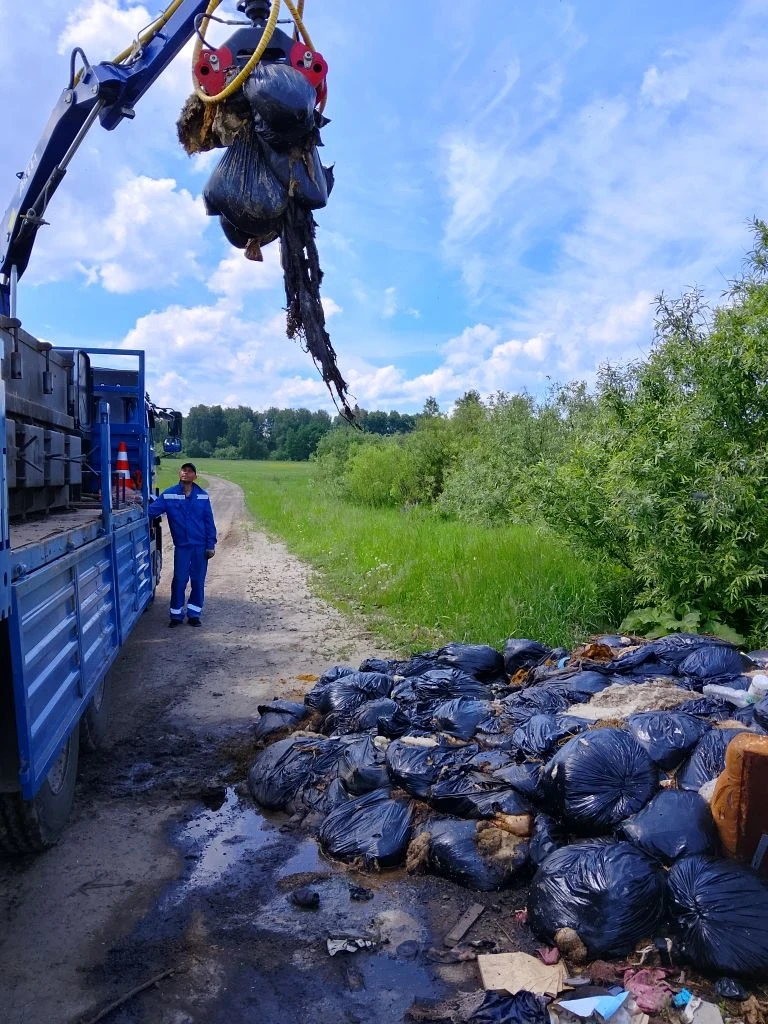 Уничтожение свалки биологических отходов!
⁣
Специалистами ГАУ ТО "ОПЭО" проводится уничтожение несан
