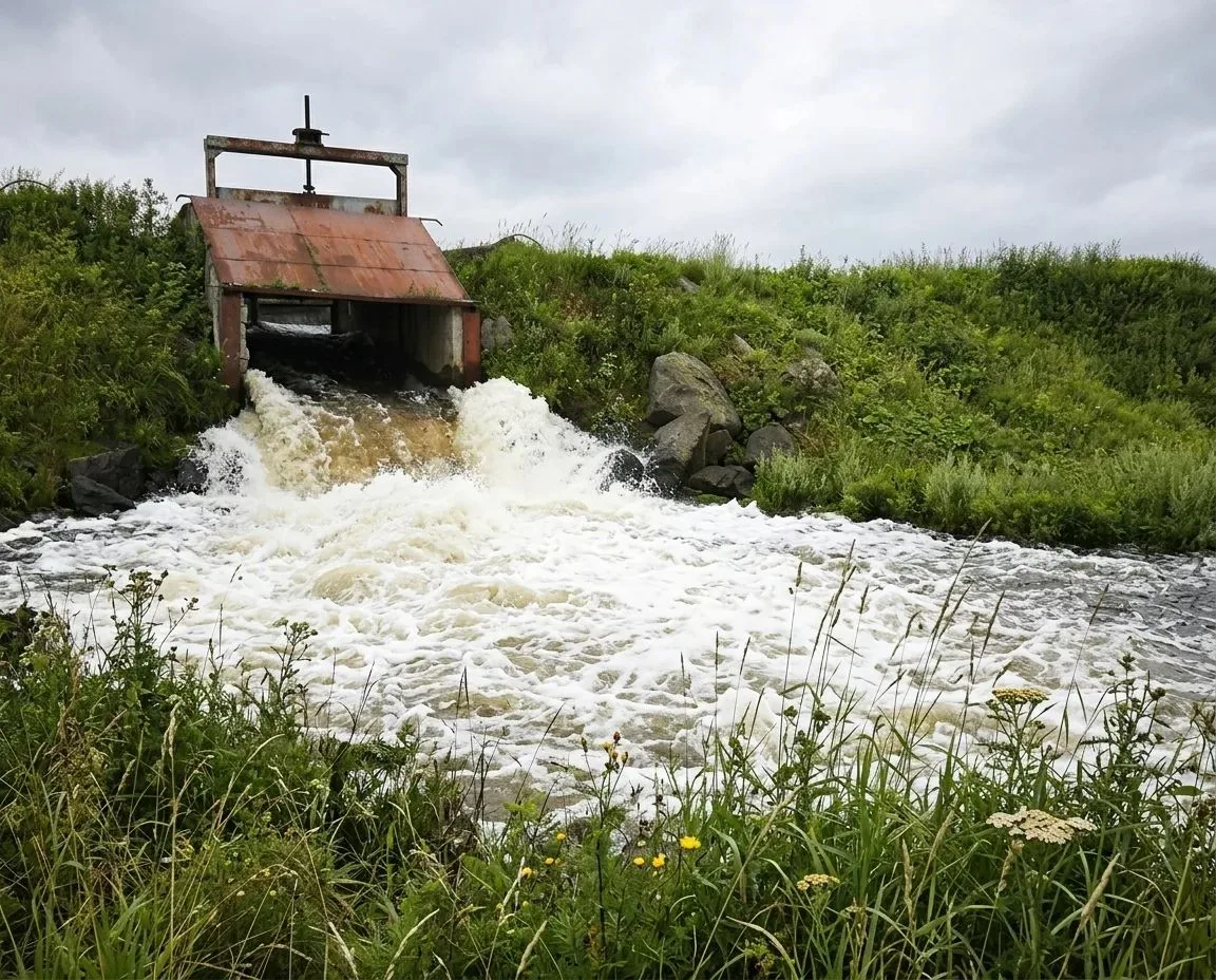 Паводок: сброс держат на 21 кубе, но работа ещё есть

Водосброс с плотины Верх-Нейвинского водохрани