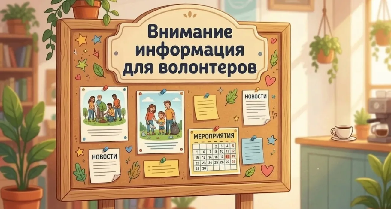 ВНИМАНИЕ, ВОЛОНТЁРЫ!
