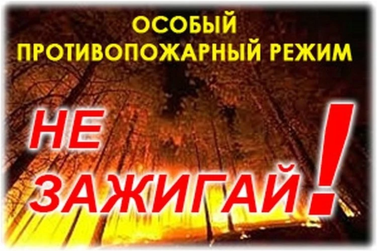 🚨 ВНИМАНИЕ, ЖИТЕЛИ! ВВЕДЕН ОСОБЫЙ ПРОТИВОПОЖАРНЫЙ РЕЖИМ!