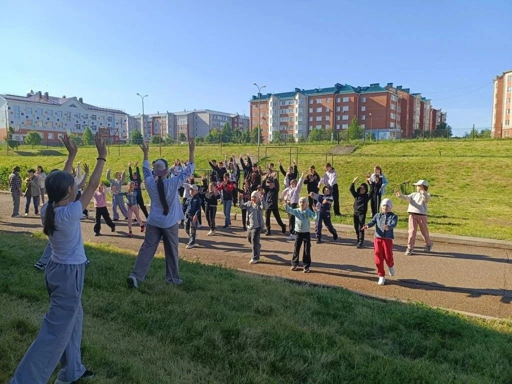День четвертый в нашем лагере "Первые" начался с удивительно хорошего и прекрасного настроя наших де