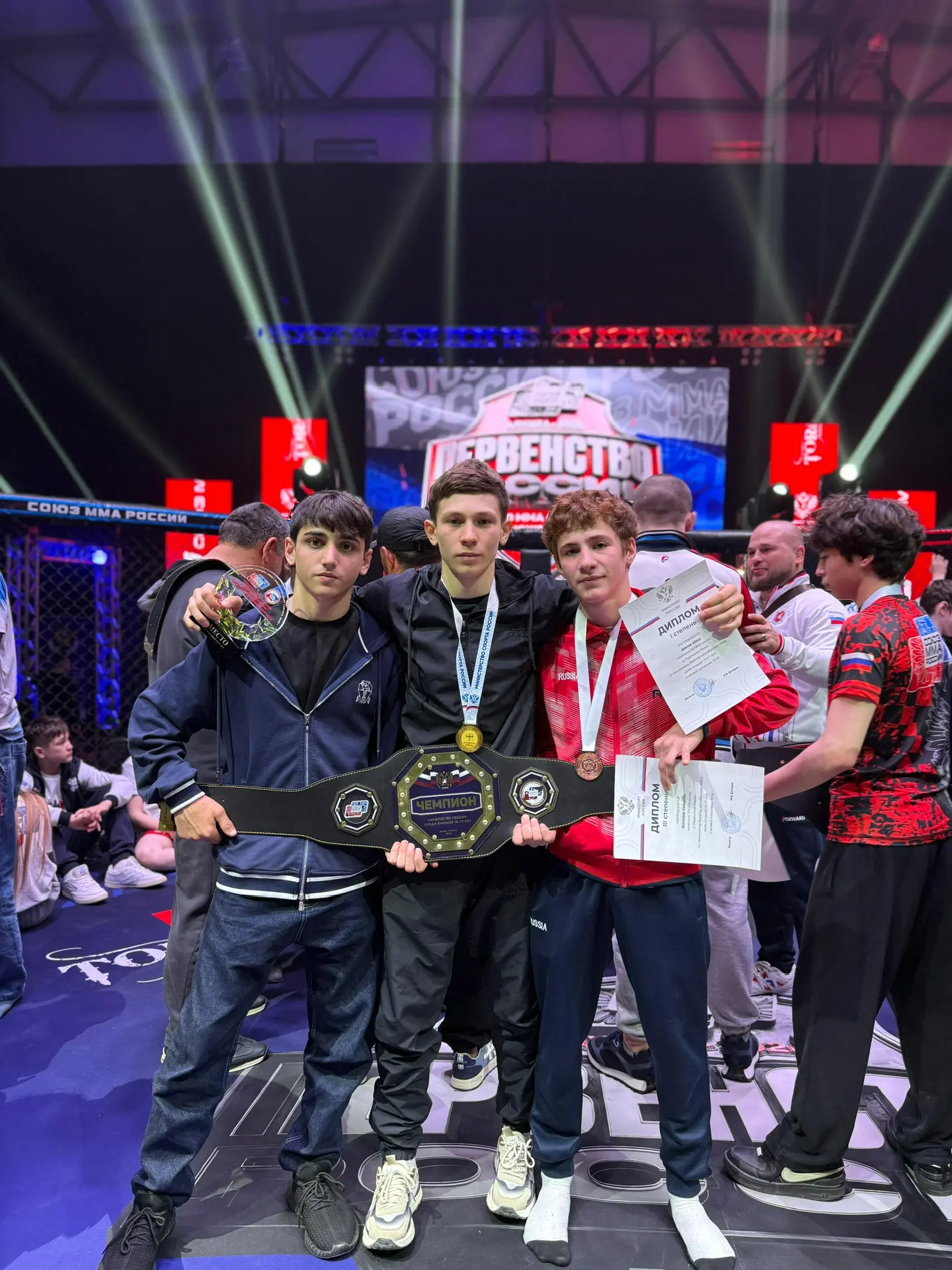 🥇Наш чемпион — Цамаев Адлан!  Радостная новость для всей Гимназии №10 с.п. Знаменское! Ученик нашего
