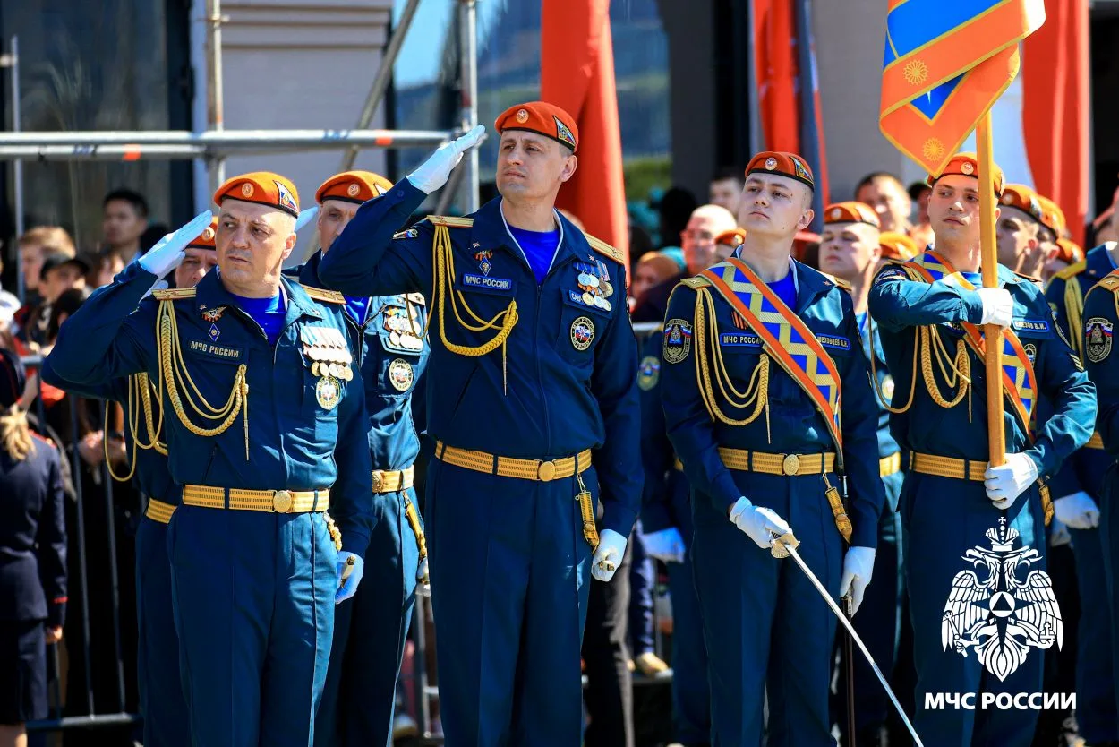 🇷🇺Курсанты ДВПСА прошли в Параде Победы во Владивостоке  9 мая во Владивостоке на центральной площад