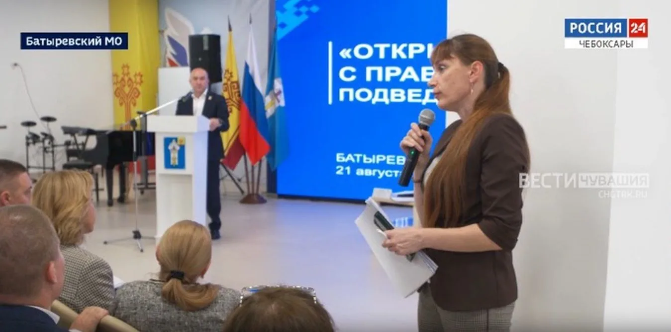 Очередной "Открытый разговор" прошел в Батырево