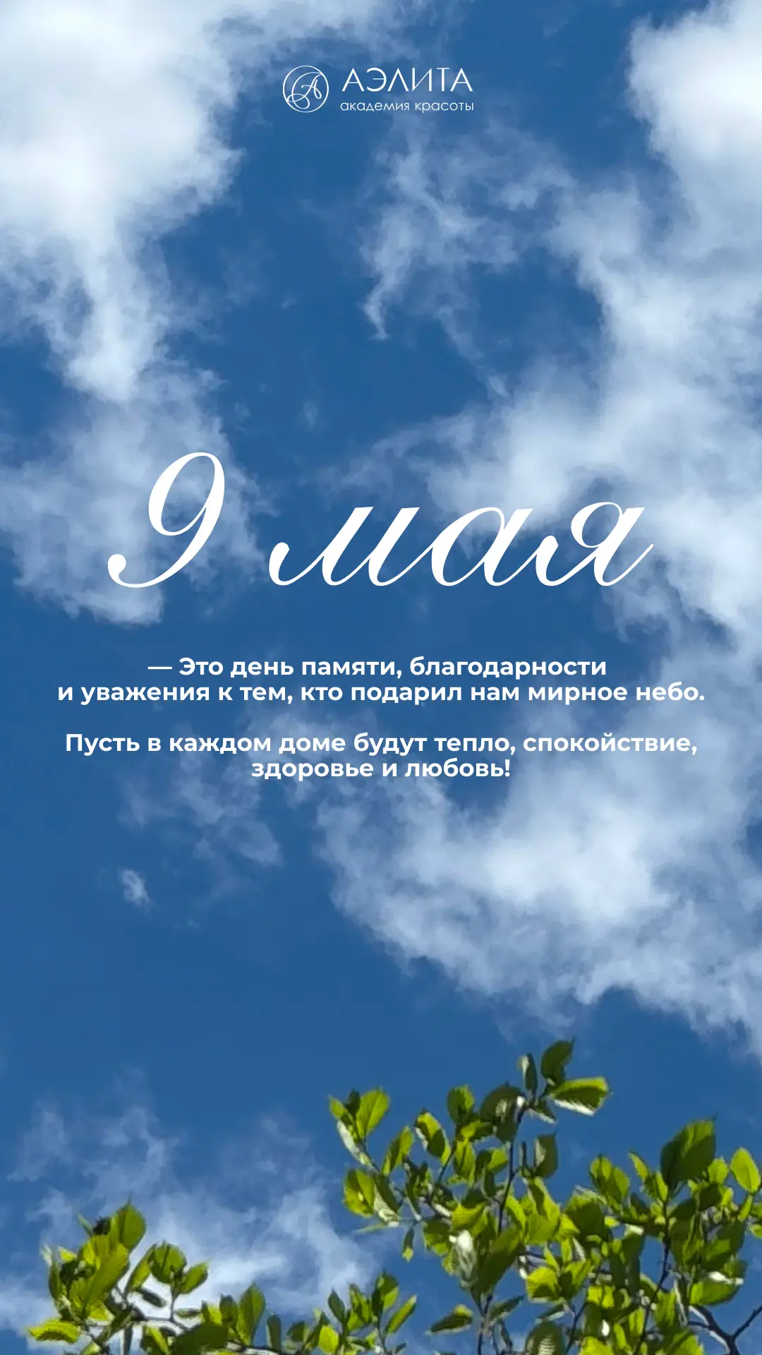 Поздравляем вас с Днём Победы!