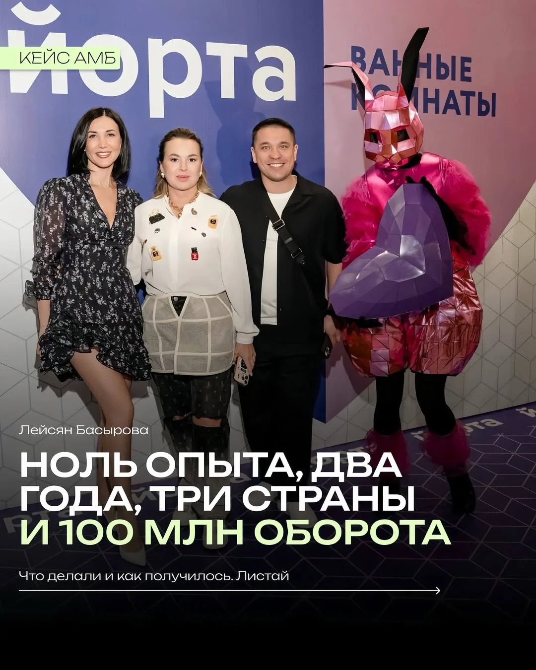 Ноль опыта. 2 года. 3 страны. 100 млн оборота ❤️‍🔥