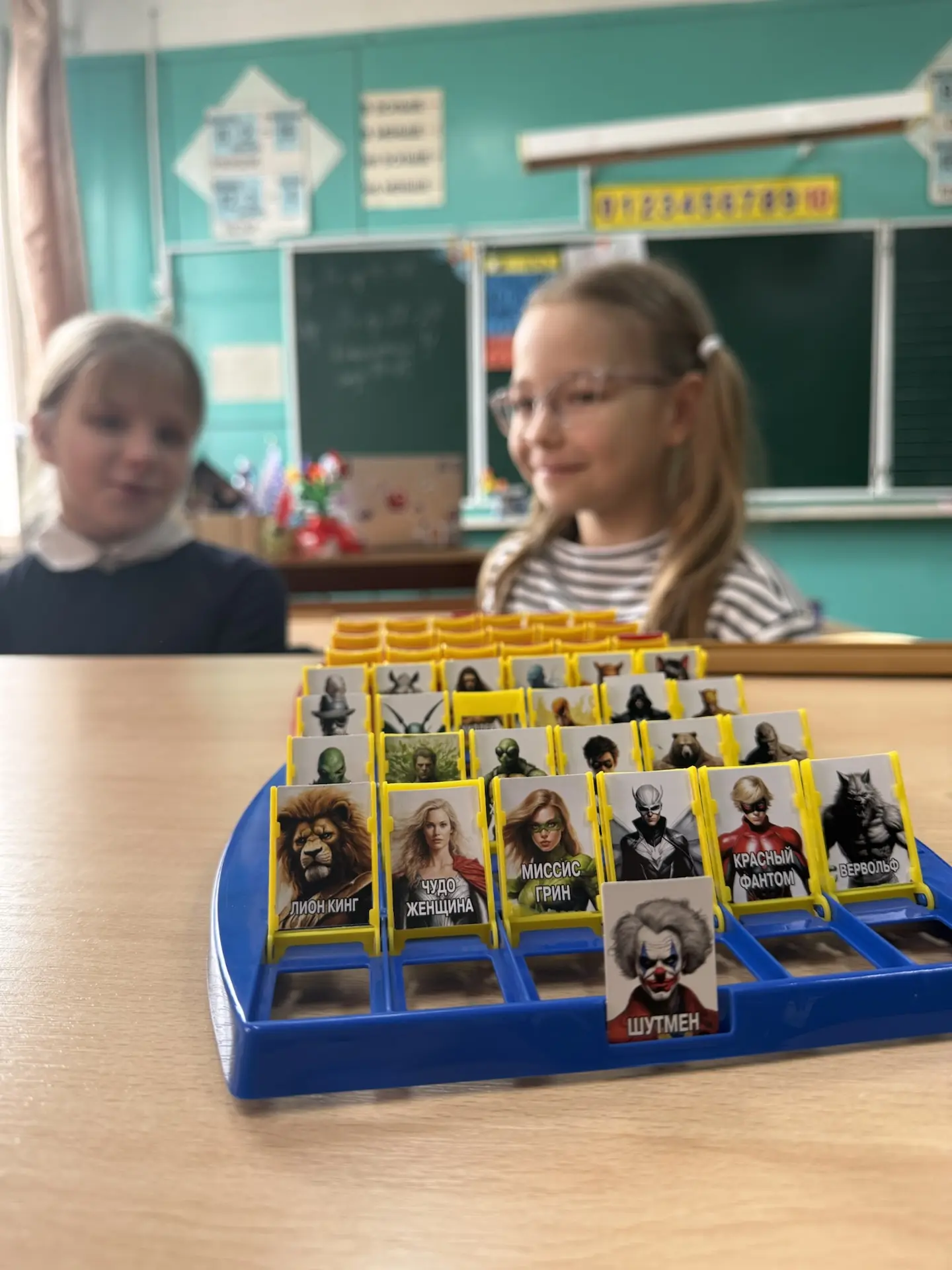 Поиграли в шахматы♟️ А после закончили интересной игрой 🎲