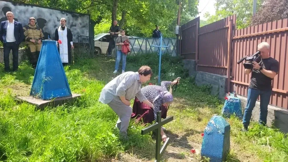 ⭐️Патриотическое мероприятие на воинском захоронении времен Великой Отечественной войны!  Вчера в с.