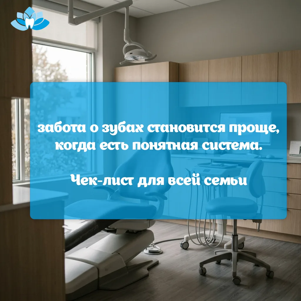 Семейная традиция — здоровые улыбки 😊