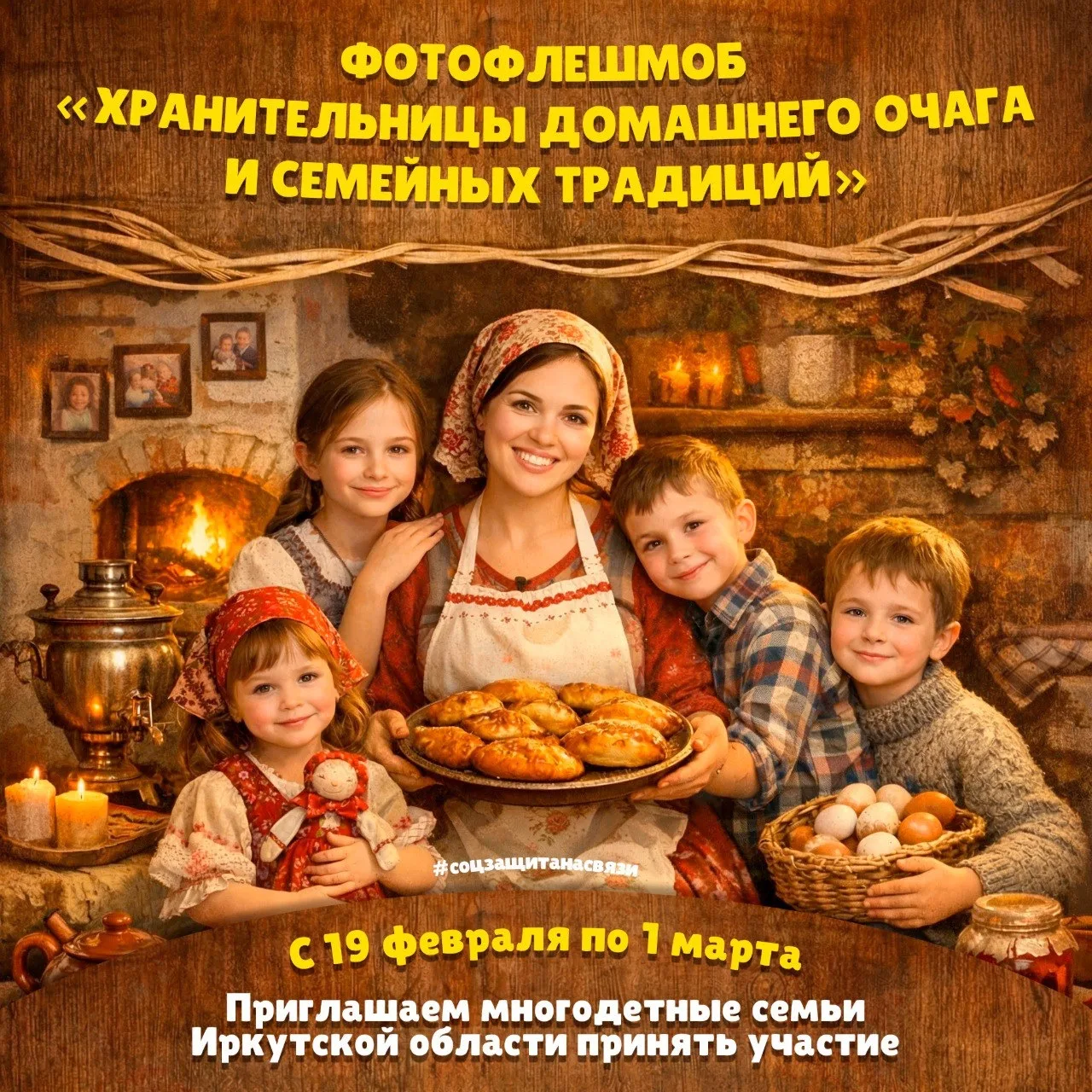 💐 Дорогие друзья, в преддверии Международного женского дня Центр «РОСТ» приглашает многодетные семьи