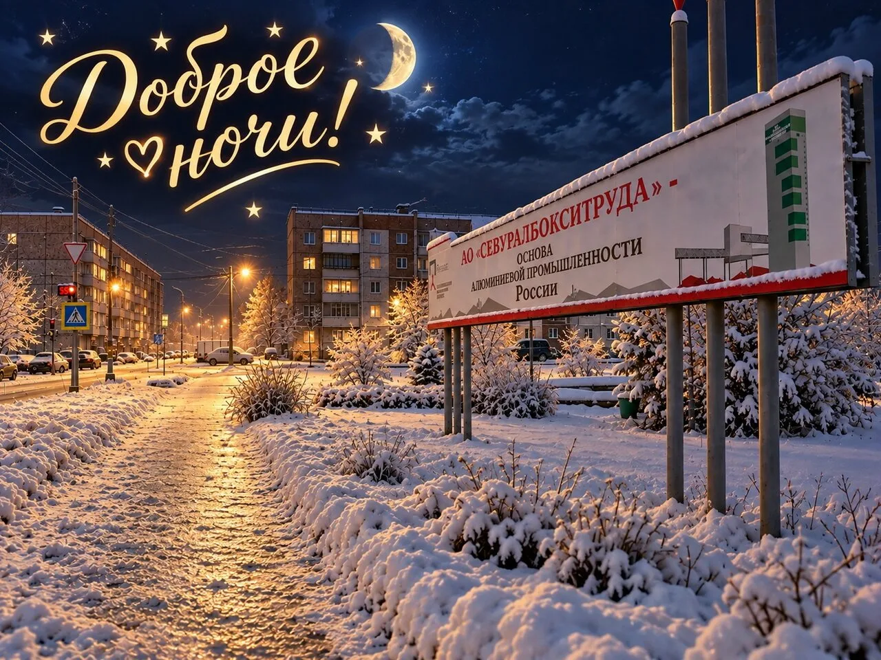 🌙 Доброй ночи, Североуральск!