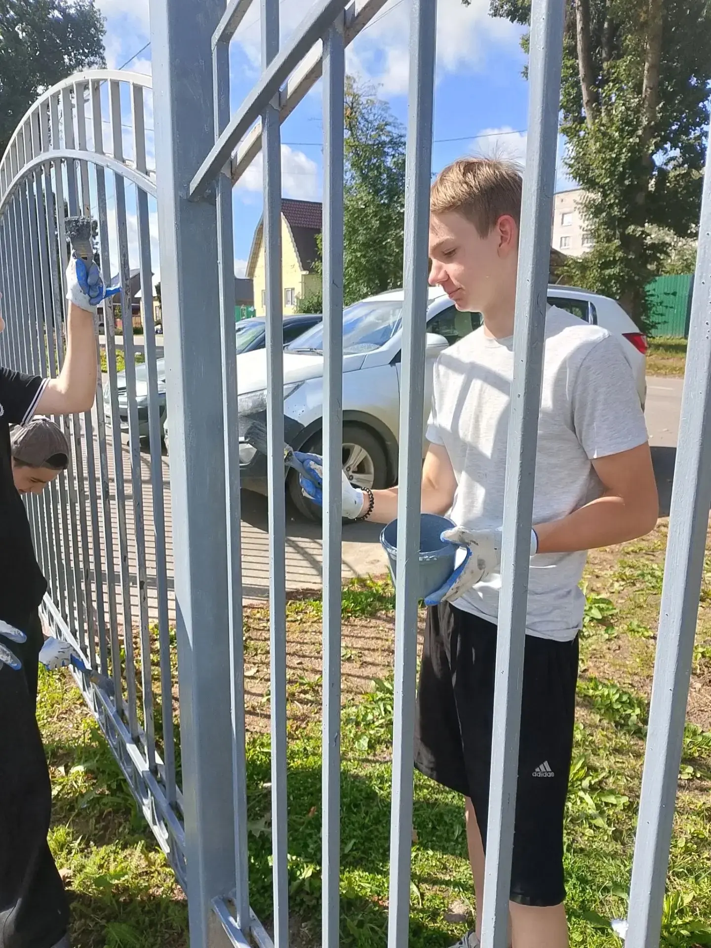 Сегодня пролетел уже шестой день летнего трудового объединения. Утро началось традиционно — с бодрящ