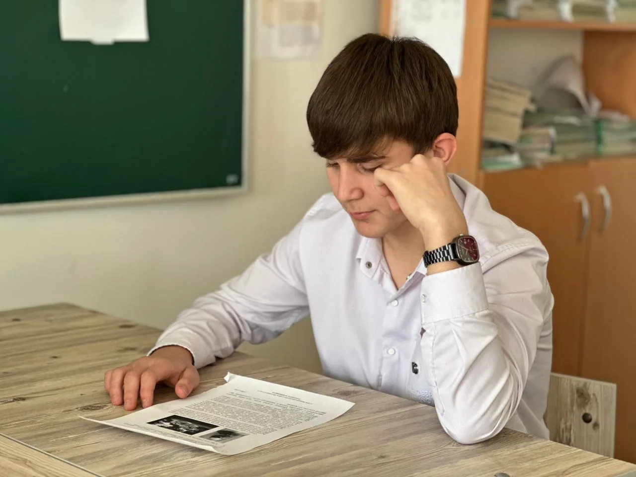11.03.2026г. в МБОУ «СОШ6 г. Урус-Мартан» прошел второй этап итогового собеседования в 9-х классах