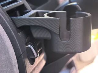 Большой подстаканник для VW T5.2 — теперь кофе и бутылка всегда под рукой, даже в дальн...