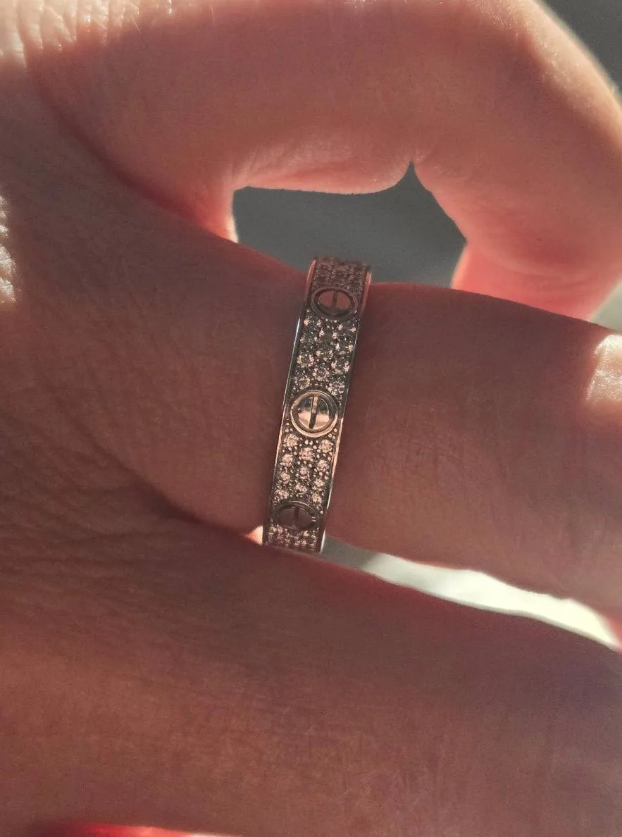 Кольцо Cartier Love 😍