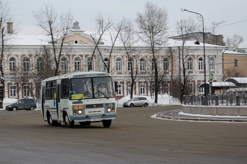 В Иркутске подорожает проезд на автобусах № 30 и № 65  Фото Автобус № 30. Фото из архива IRK ru. Тек