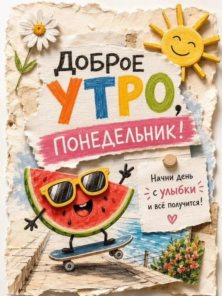 Доброе утро! Понедельник — это как первый уровень в крутой игре: немного волнительно, н...