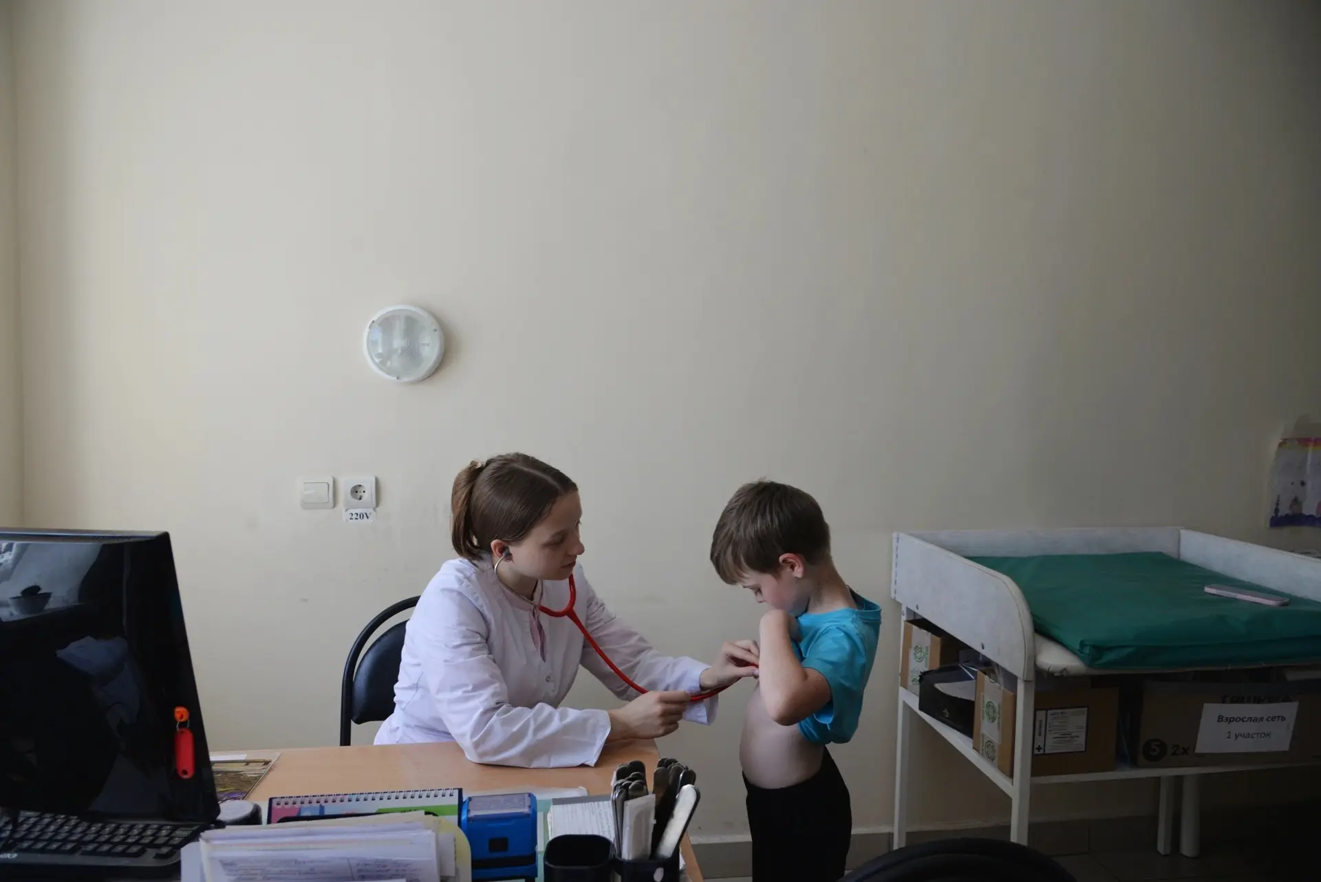 👩🏼‍⚕️Сегодня - День медицинского работника. Накануне профессионального праздника мы побывали в дет