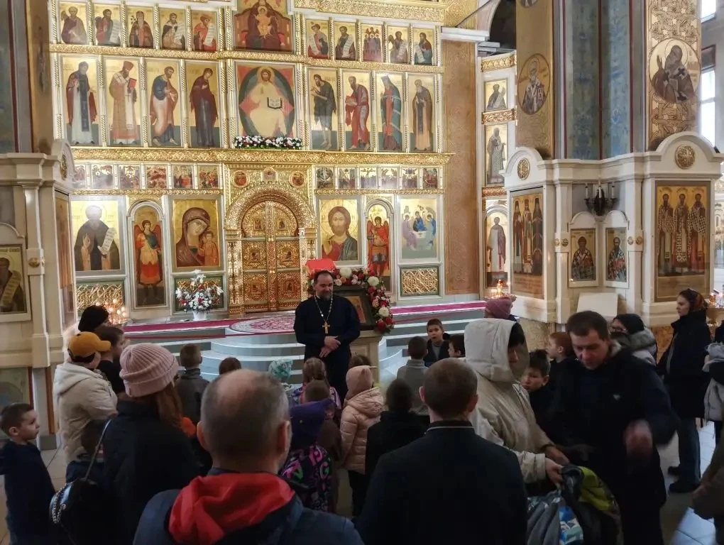Ребятишки из МАУ ДО АГО «Молодежный центр «Перспектива» г.Ангарска на Светлой седмице побывали в Анг
