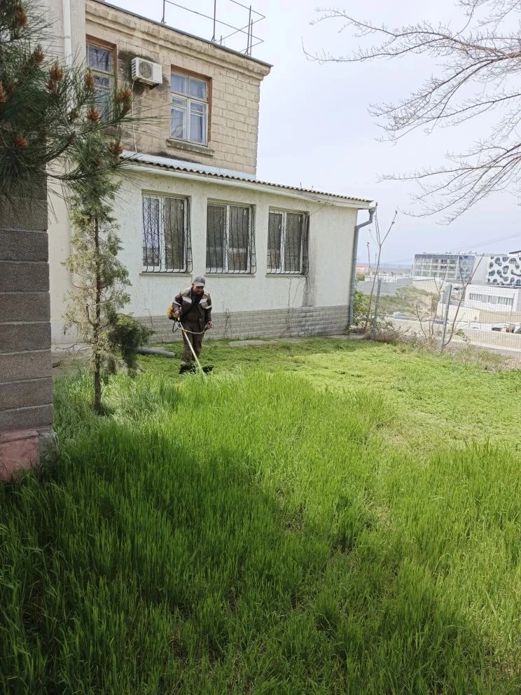 Управляющая компания "Эталон" выполнила покос травы по адресу ул. Капитанская д. 15