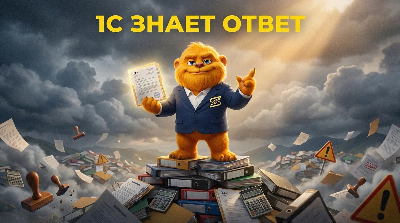 ⚡ Ошибся в налогах — готовься к штрафу. А можно просто спросить у «1С»