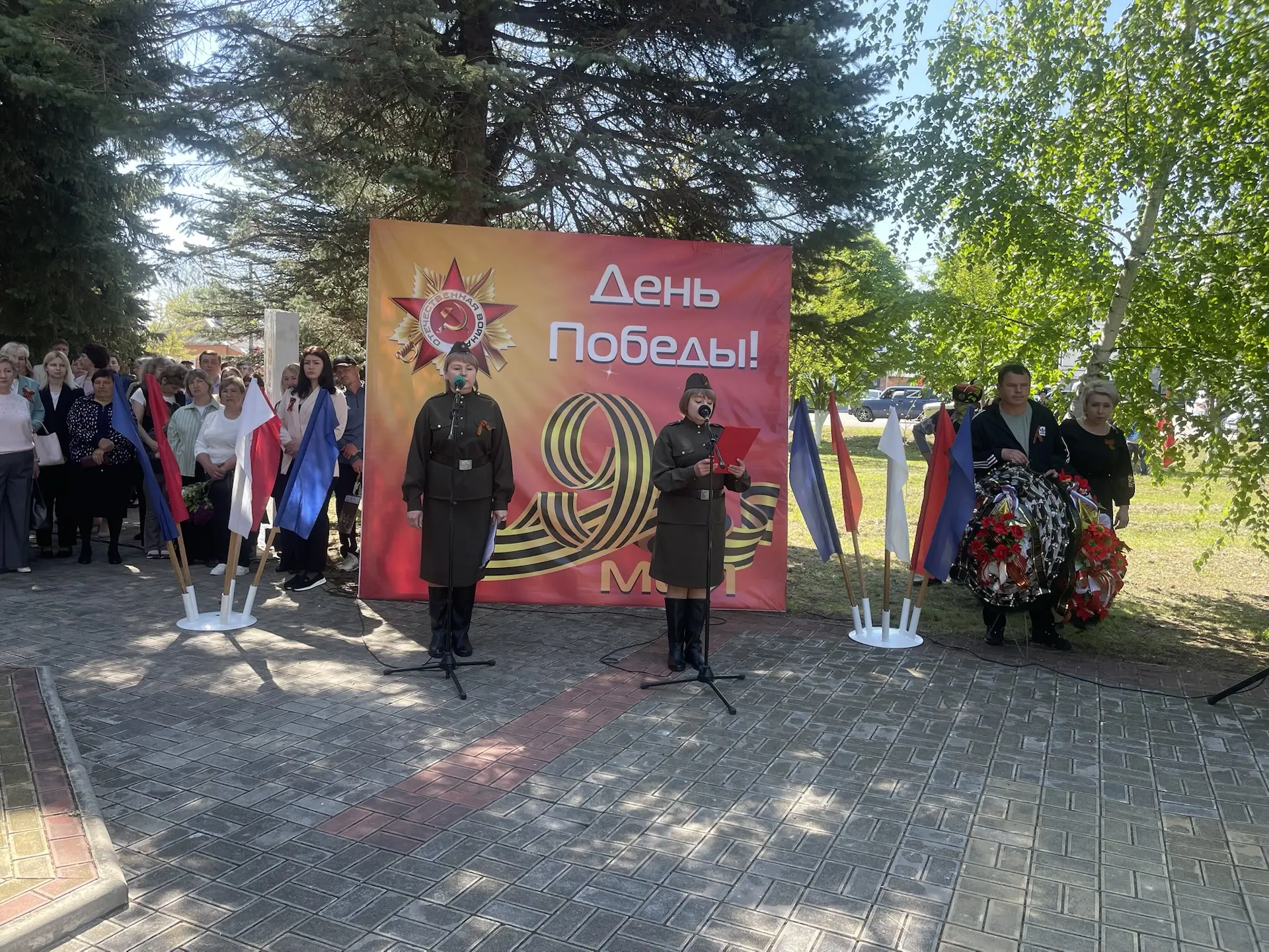 В Вознесенском сельском поселении в память священного подвига воинов-земляков, отдавших...