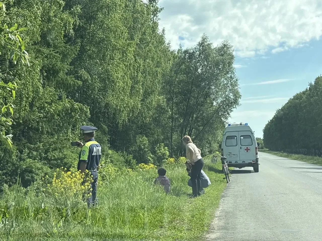🛑Прокуратура Вурнарского района взяла на контроль ход проверки по факту ДТП с питбайком.