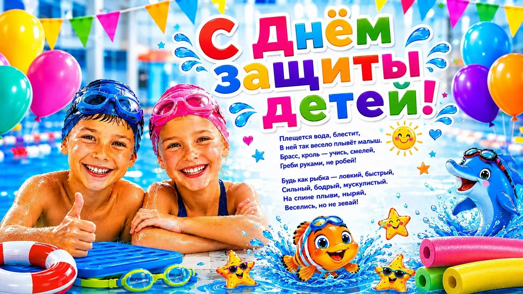 🎉МАУ «Дирекция спортивных сооружений» сердечно поздравляет юных спортсменов и всех дет...