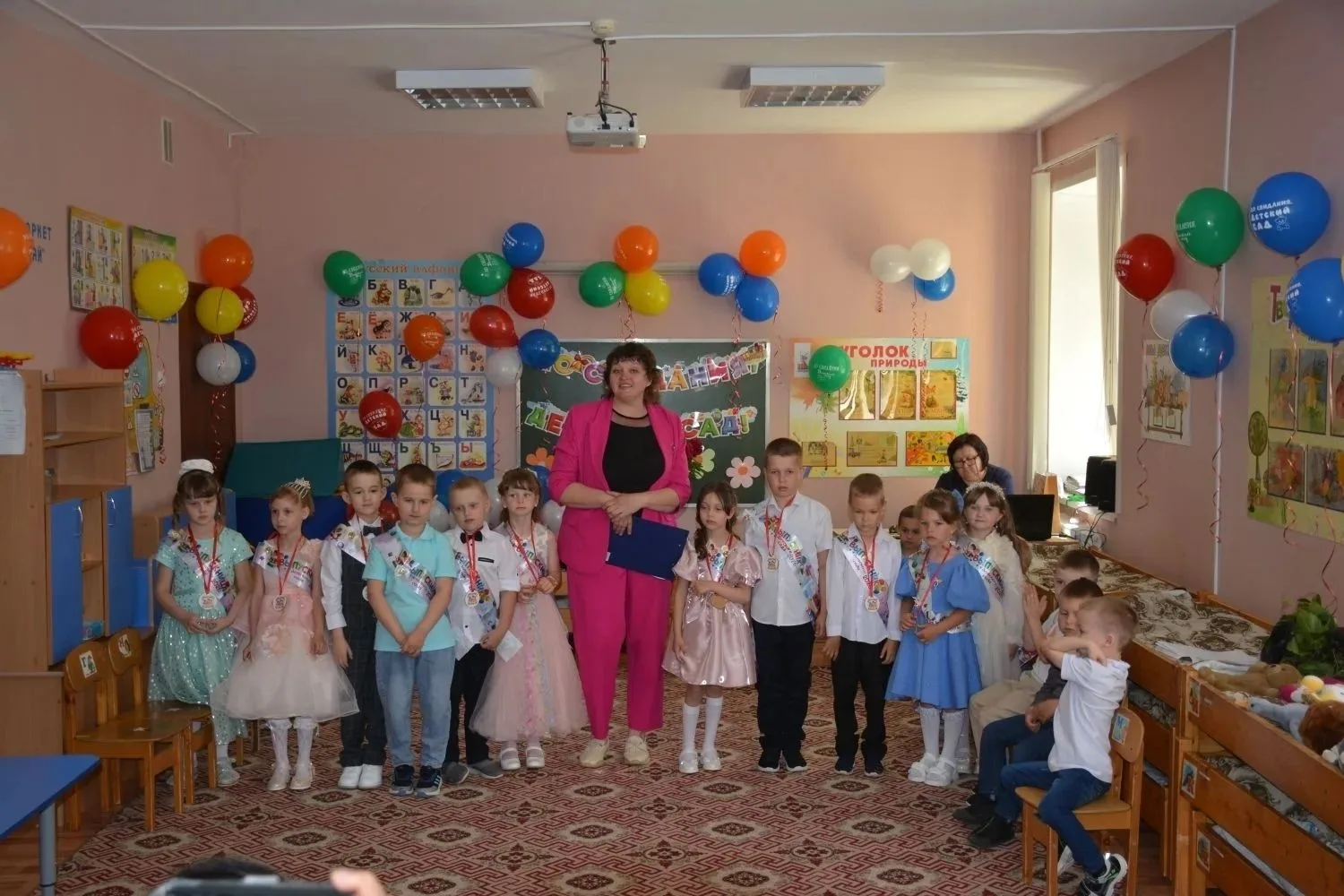 Выпускной утренник в дошкольной группе.
