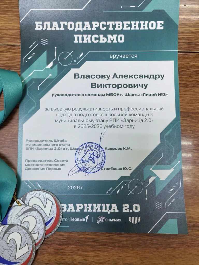 🇷🇺 Всероссийская военно-спортивная игра «Зарница 2.0» завершилась!   Команды лицея по итогам соревно
