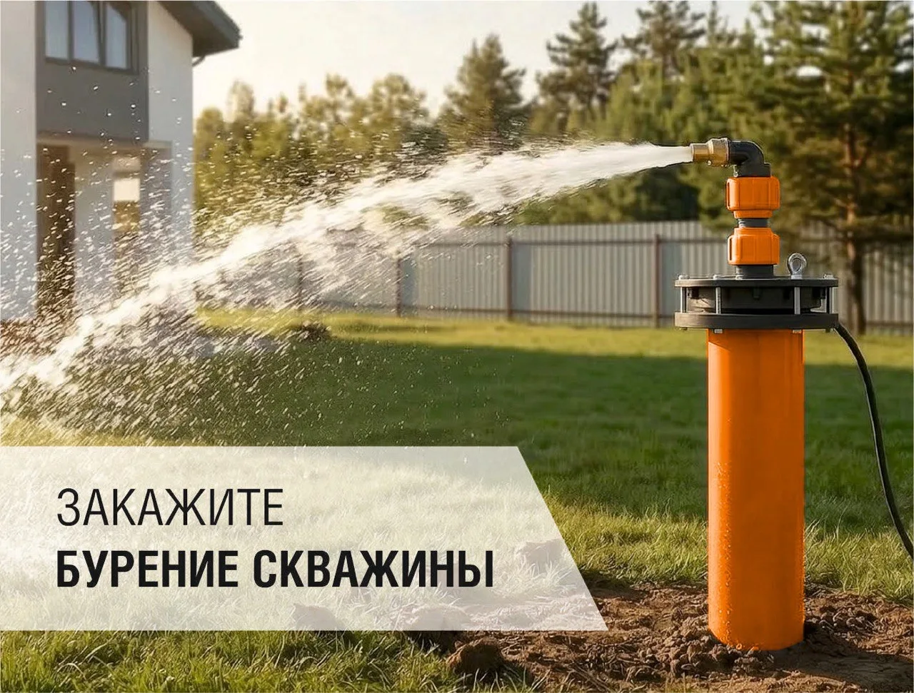 Закажите бурение скважины!  erid: 2VtzqvMmKPT И обретите независимость от качества водоснабжения  Ст