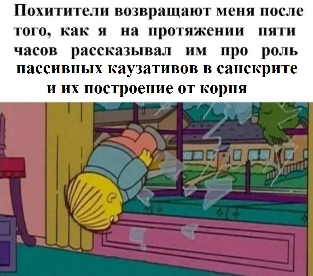 Потому что санскрит — это крайне увлекательно.
