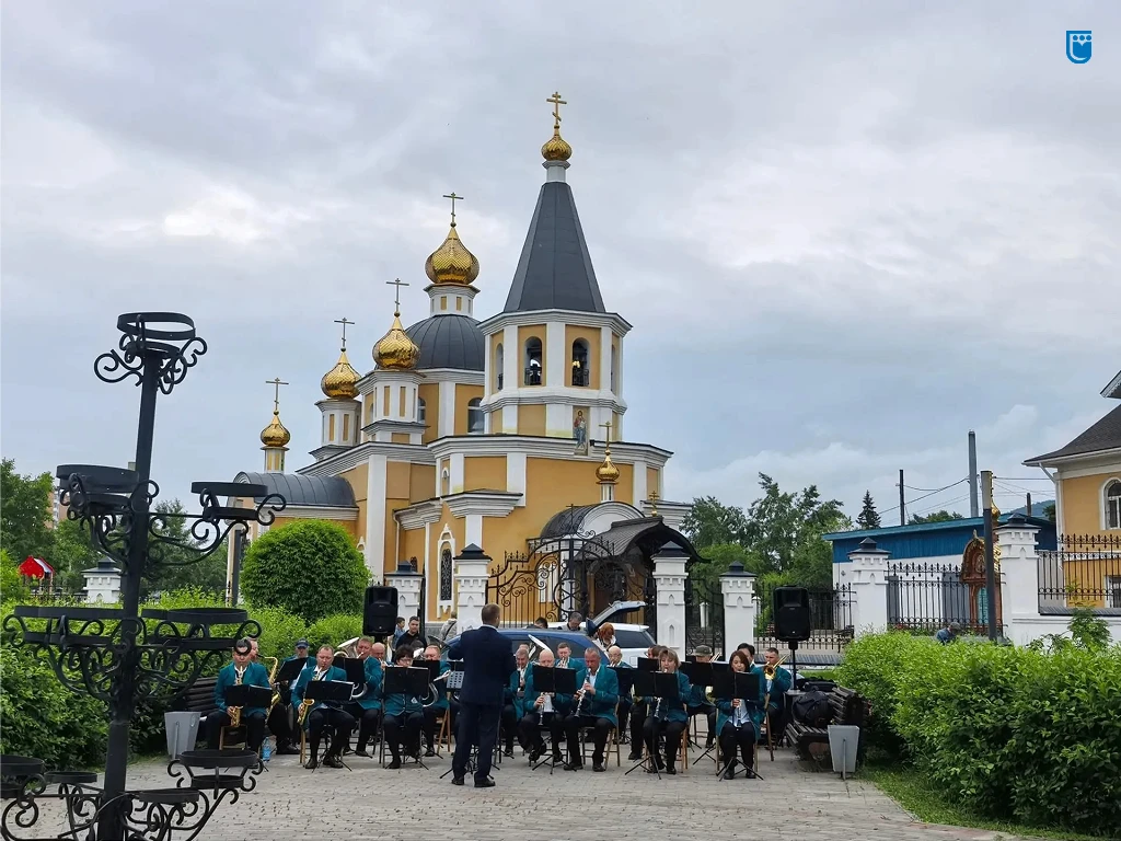 🎶В сквере на Ткацкой прошел традиционный концерт духового оркестра

🍀Мероприятие вот уже несколько