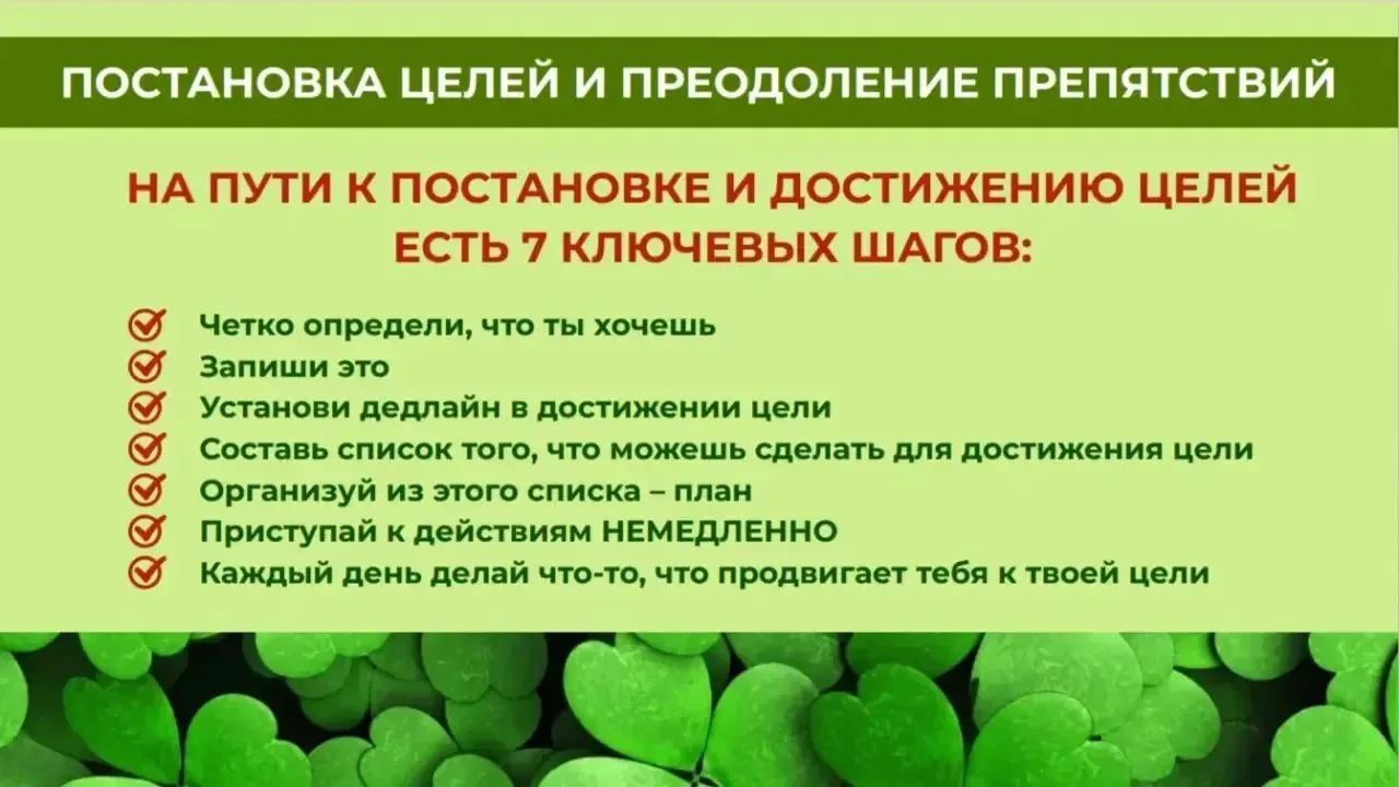 🎯 Цель есть – а что дальше?