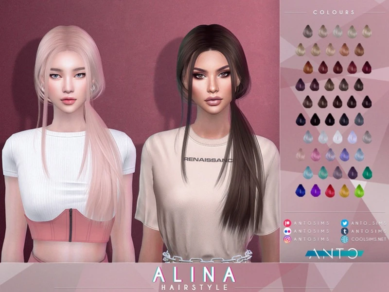 🌸 Прическа Alina hairstyle 🌸