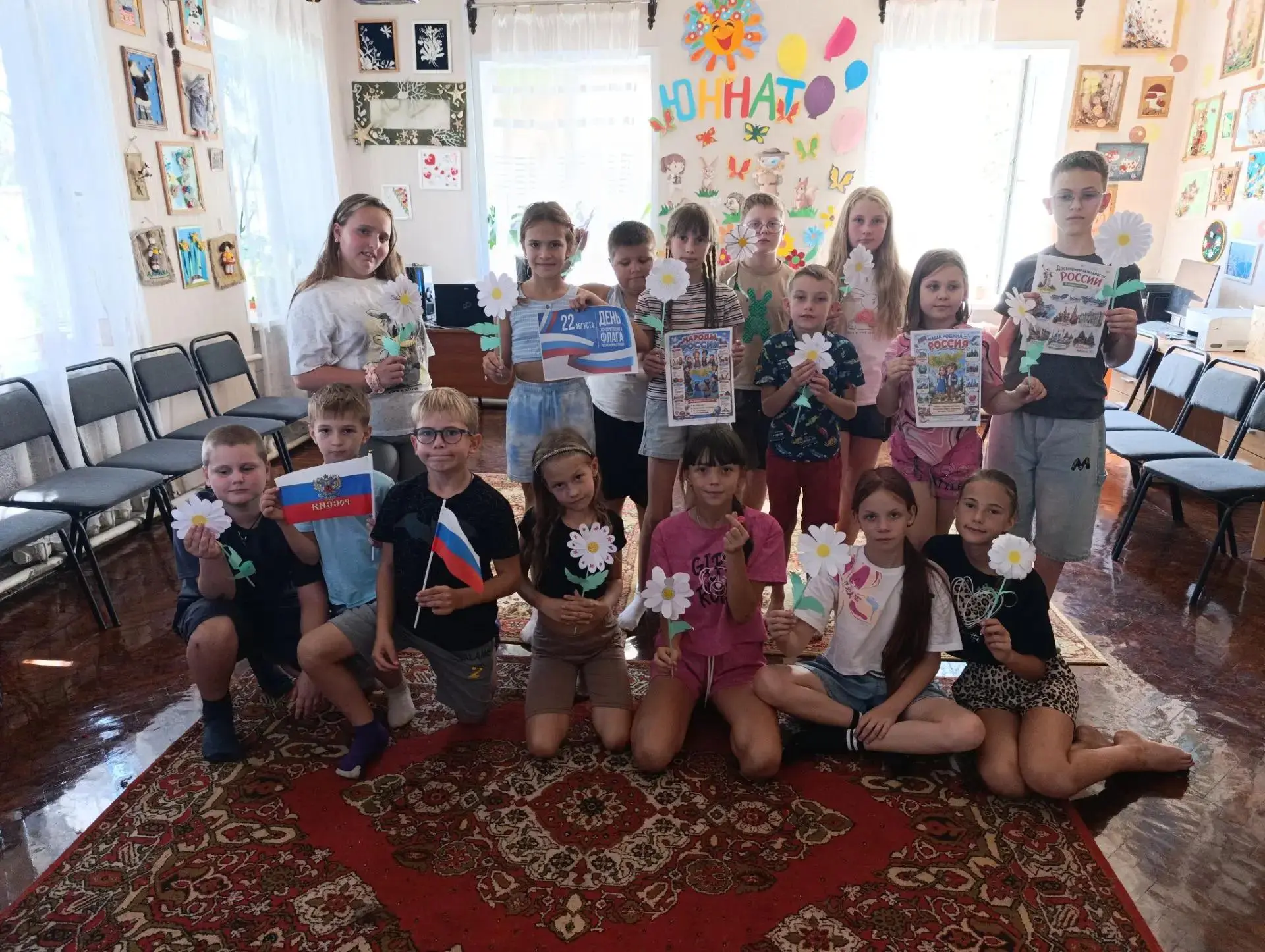 21.08.2026 года, на площадке "ЮННАТ" МБУДО "ХСЮН",  прошёл особенный день — День Госуда...