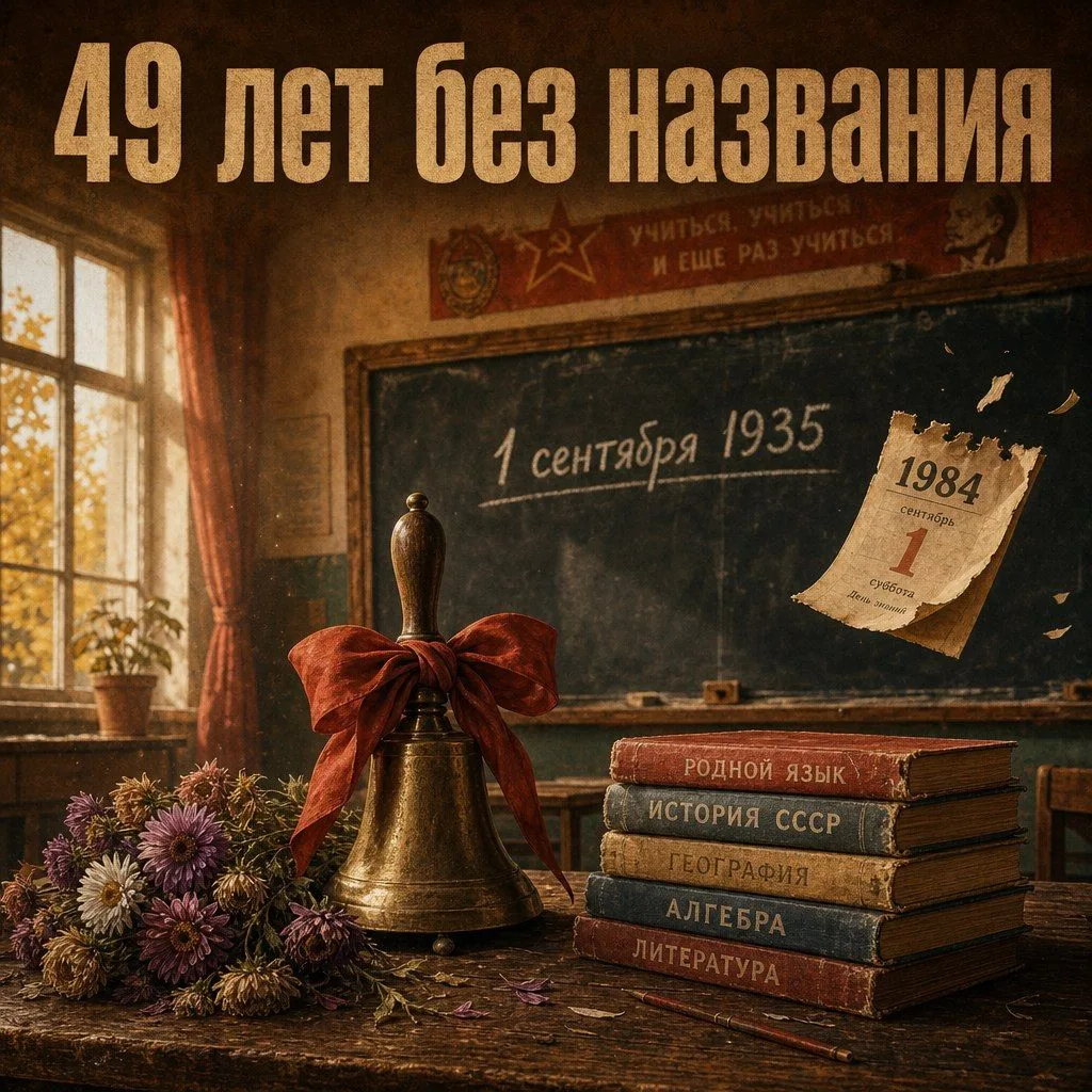1 сентября стало началом учёбы за полвека до того, как его назвали «Днём знаний»