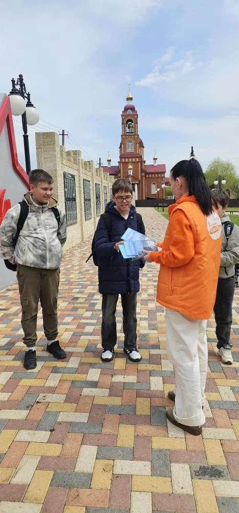 🛑 «НЕТ террору»: акция против вербовки прошла в Грачёвском округе!