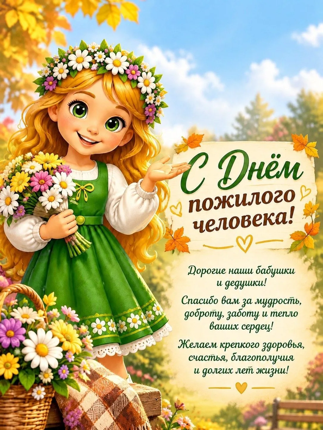 Дорогие наши бабушки и дедушки!