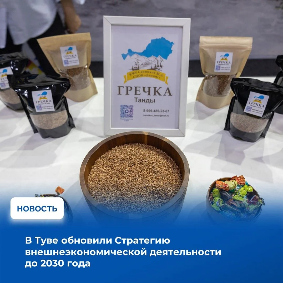 ⚡Власти Тувы утвердили обновленную Стратегию развития внешнеэкономической деятельности до 2030 года.