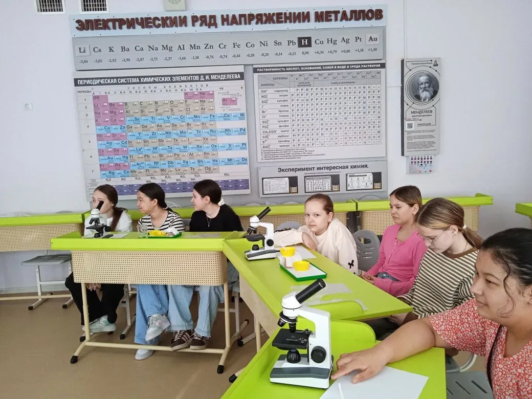 21 марта учащиеся 5Б класса совместно с классным руководителем Поповой Н. Н. , учителем химии Мурсал