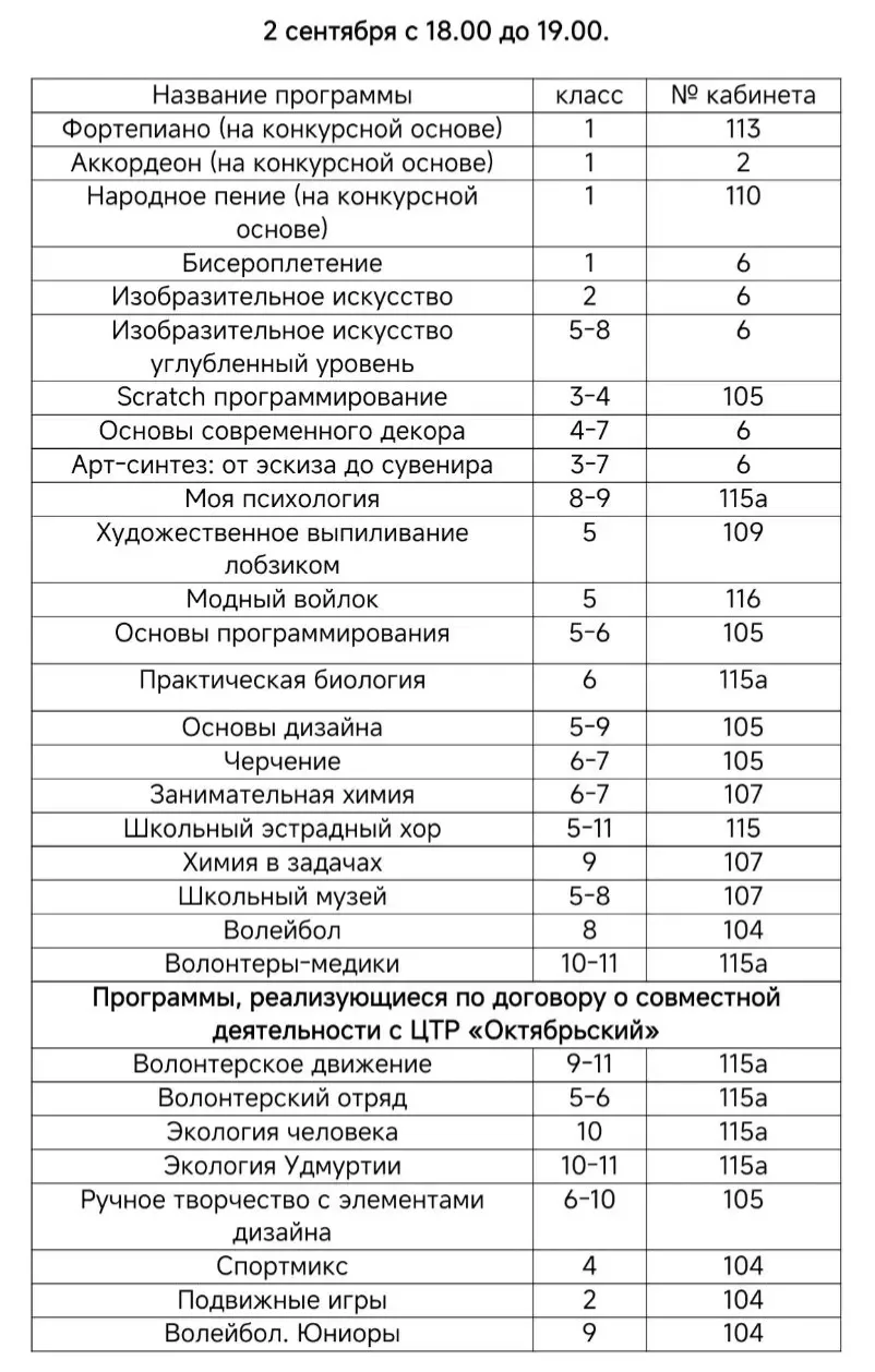 🌟 Выбираем интересные занятия вместе!