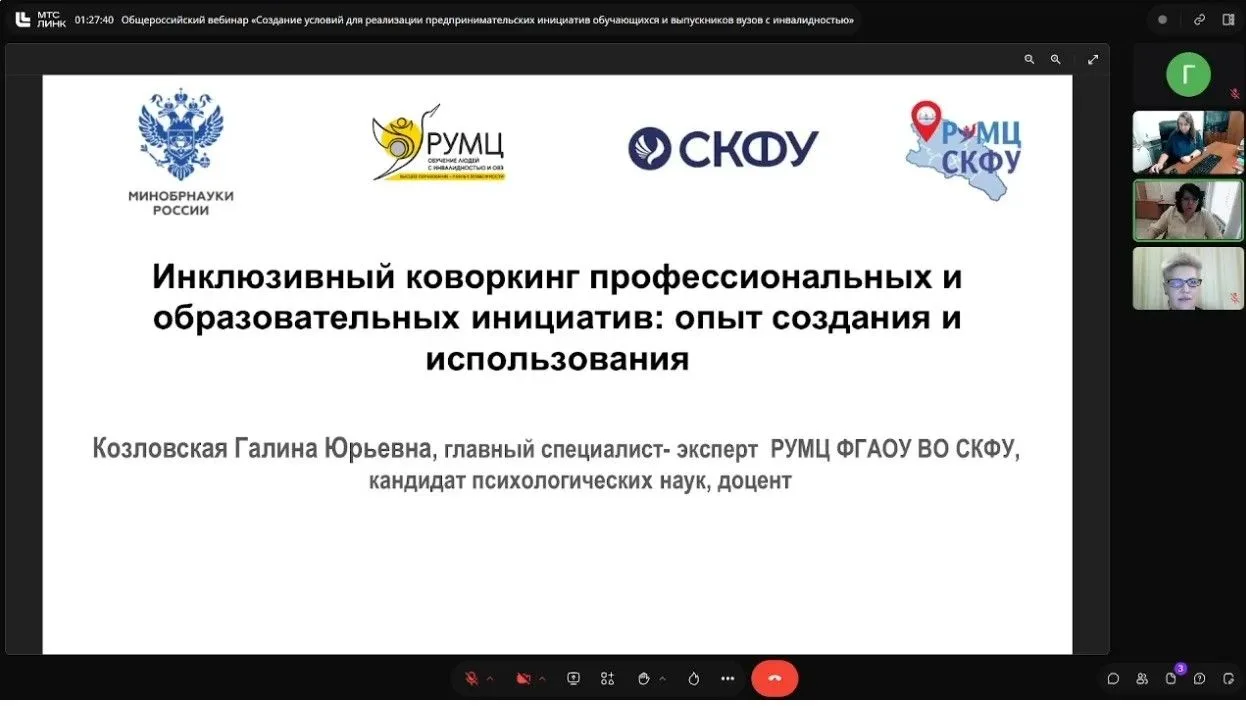 ♿ Предпринимательство без ограничений: ДОННУЭТ на Всероссийском вебинаре