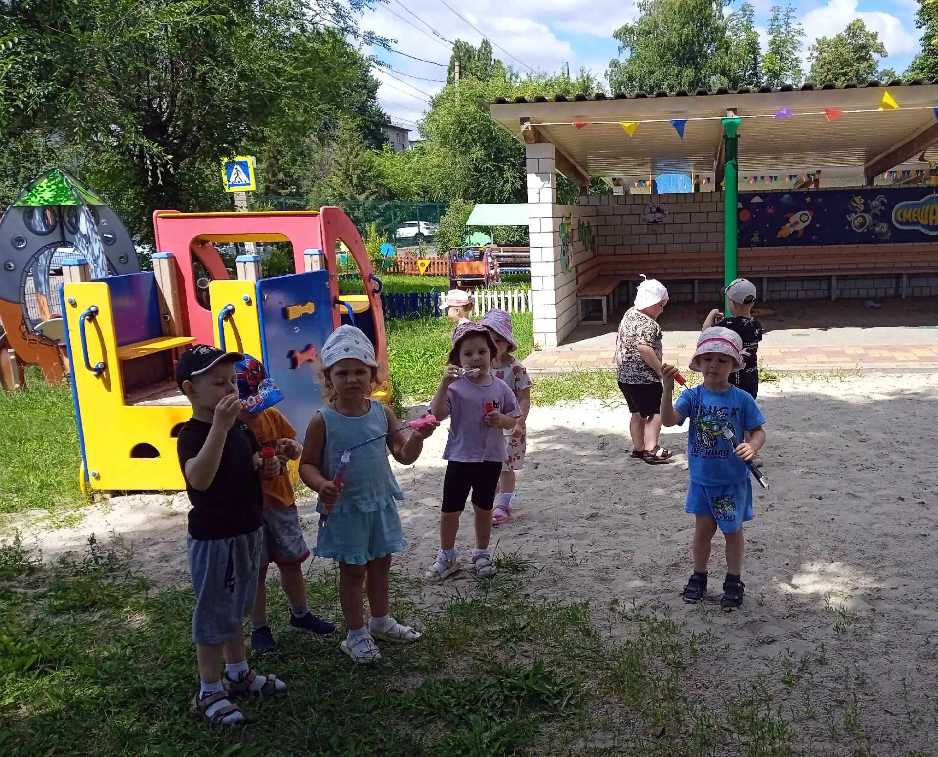 🫧 Праздник мыльных пузырей в группе № 2!